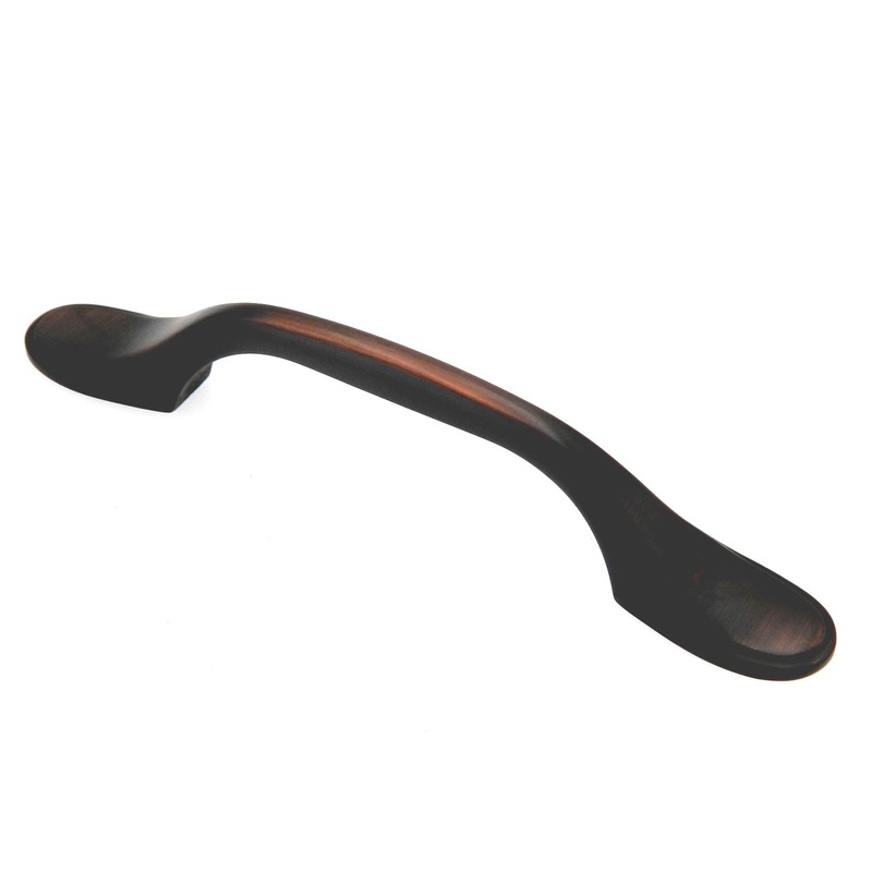 10 Pack Warwick Traditional Oil-Rubbed Bronze 3cc Solid Cabinet Handle Pull DH1010BZ