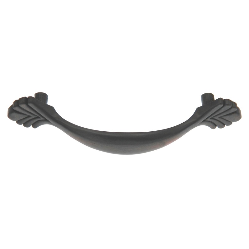 10 Pack Warwick Traditional Oil-Rubbed Bronze 3cc Solid Cabinet Handle Pull DH1023BZ