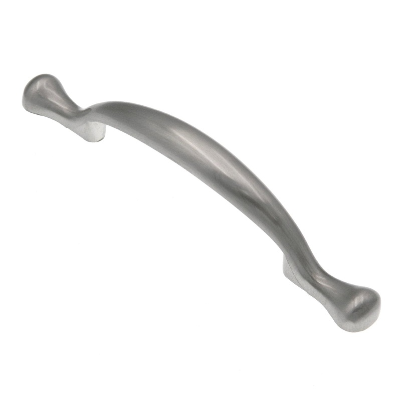 10 Pack Warwick Traditional Satin Nickel 3cc Solid Cabinet Handle Pull DH1009SN