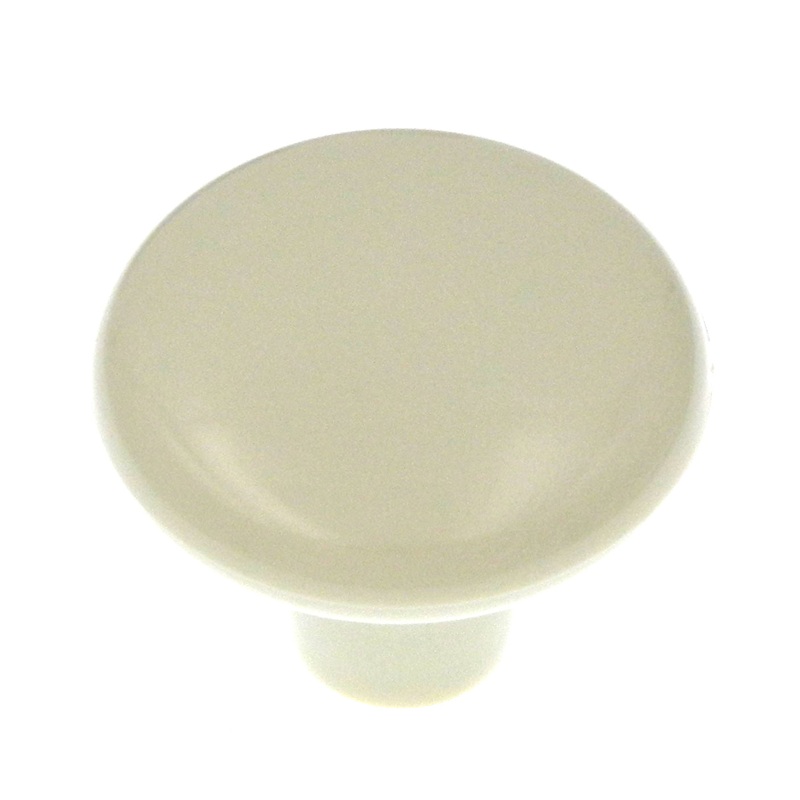 25 Pack Hickory 1-1/2-Inch Midway Plastic Cabinet Knobs, P865-LAD Light Almond