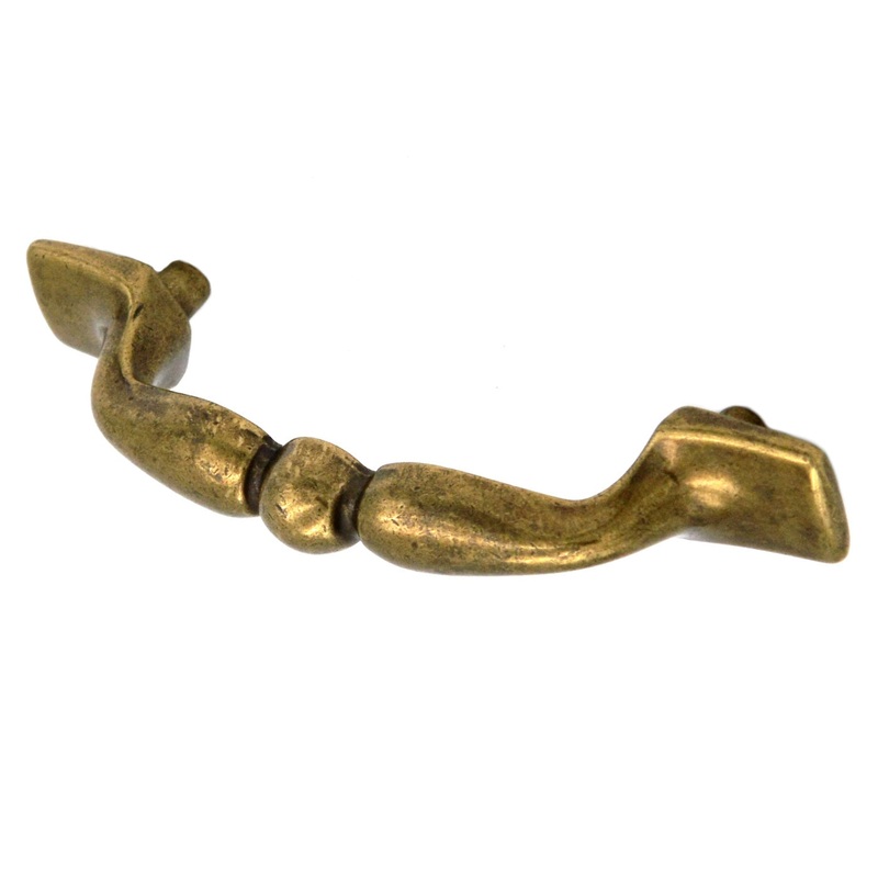 Hickory Manor House 10 Pack P509-LP Lancaster Brass 3cc Cabinet Handle Pulls