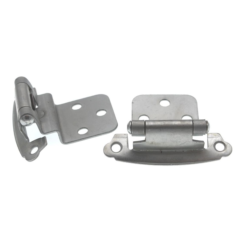 30 Pair of Belwith Chromolux 3/8 Inset Hinges Self-Closing P243-CLX