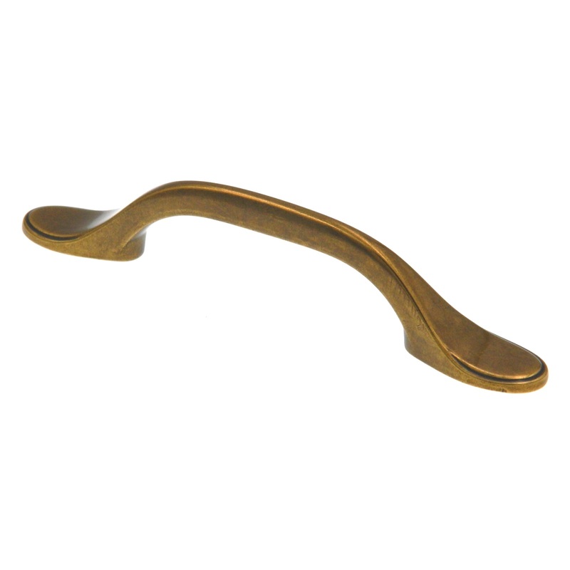 Amerock Allison Regency Brass 3cc Furniture Cabinet Handle Pull BP76280R1