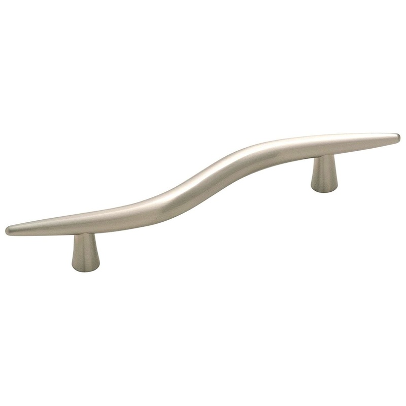 Amerock Essential’Z Satin Nickel 5 inch (128mm) CTC Drawer Bar Pull BP19204G10