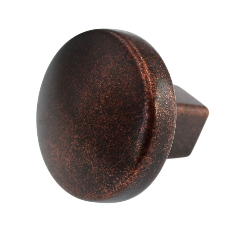 Amerock Forgings Rustic Bronze 1 1/4 inch Round Cabinet Knob BP4425RBZ