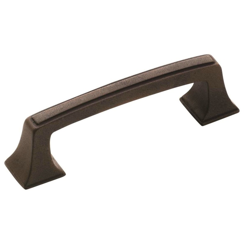 Amerock Mulholland Antique Rust 3 inch CTC Cabinet Handle Pull BP53030ART