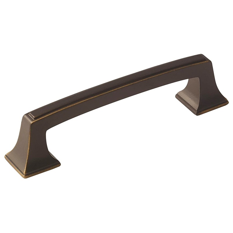 Amerock Mulholland Venetian Bronze 3 3/4 inch (96mm) CTC Handle Pull BP53031VB