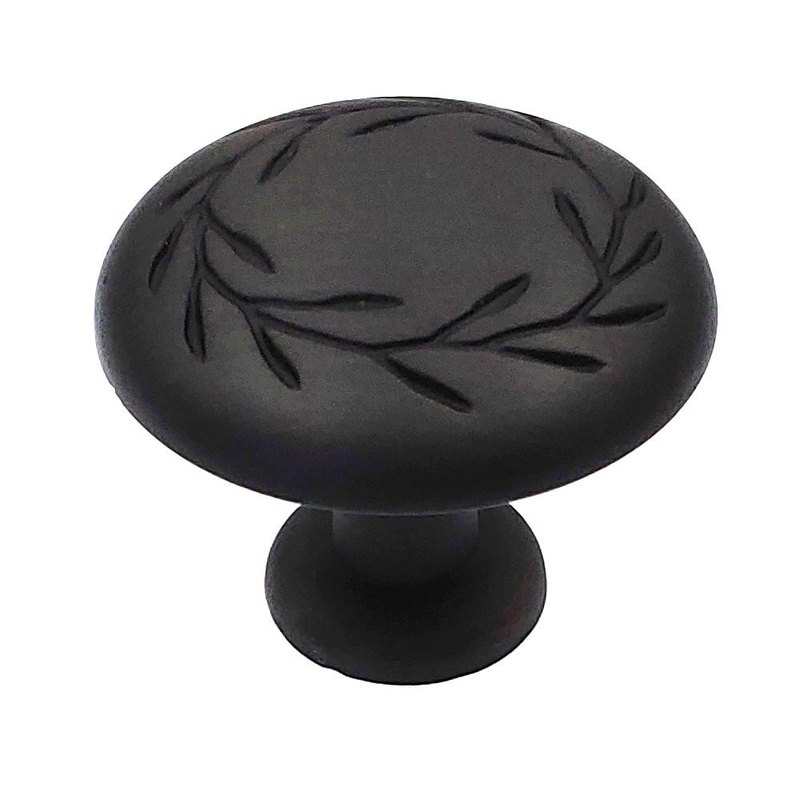 Amerock Nature’s Splendor Oil-Rubbed Bronze 1 3/4 inch Round Cabinet Knob BP15812ORB