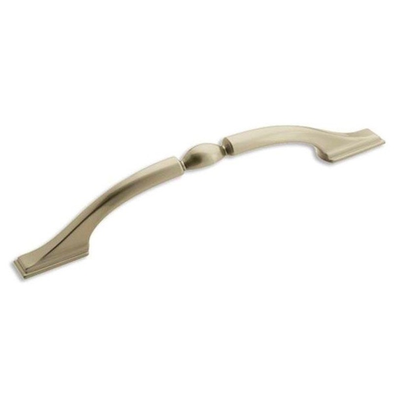 Amerock Sterling Traditions Satin Nickel 6 1/4 inch (160mm) CTC Pull BP1314G10