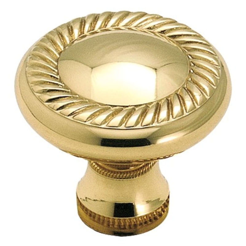 Amerock Allison BP1427-3 Polished Brass 1 1/4 Cabinet Knob Pull