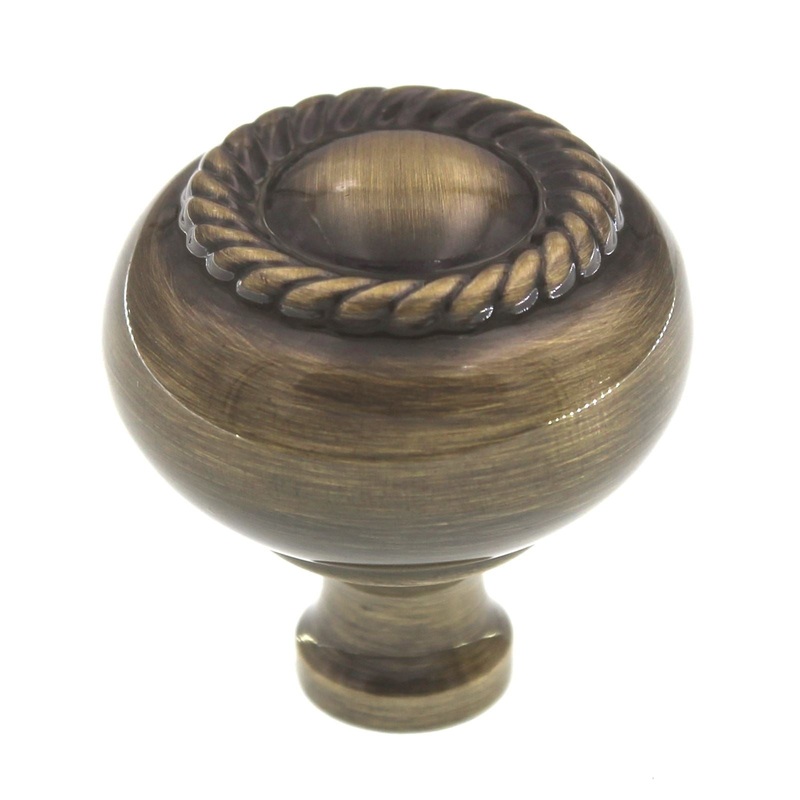 Amerock Allison Elegant Brass 1 1/4 inch Round Cabinet Knob BP53471EB