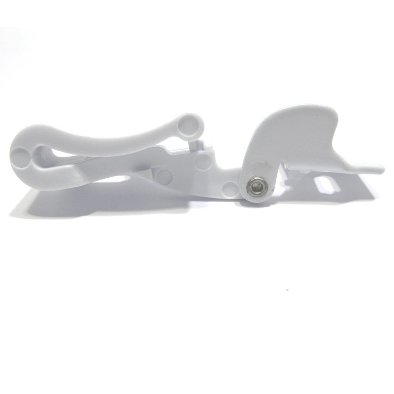 Amerock CM2603-W White Flush 1/4 Overlay Self-Latching Cabinet Knife Hinge