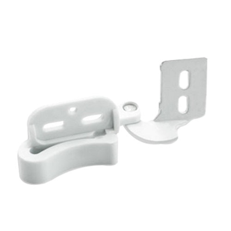 Amerock CM2605-W White 1/4 Overlay Concealed Self-Latching Cabinet Knife Hinge