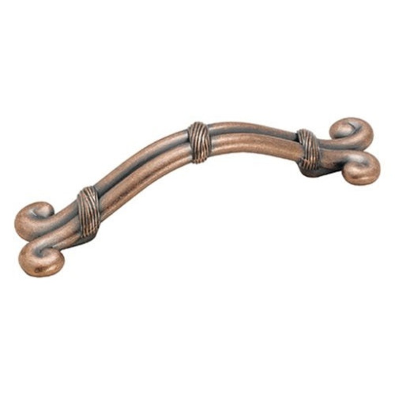 Amerock Cyprus BP19251-WC Weathered Copper 3 Knot Cabinet Handle Pull