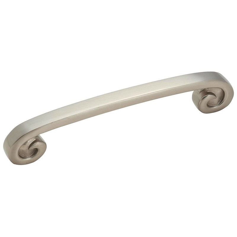 Amerock Swirl’Z Satin Nickel 5 inch (128mm) CTC Cabinet Handle Pull BP19260G10