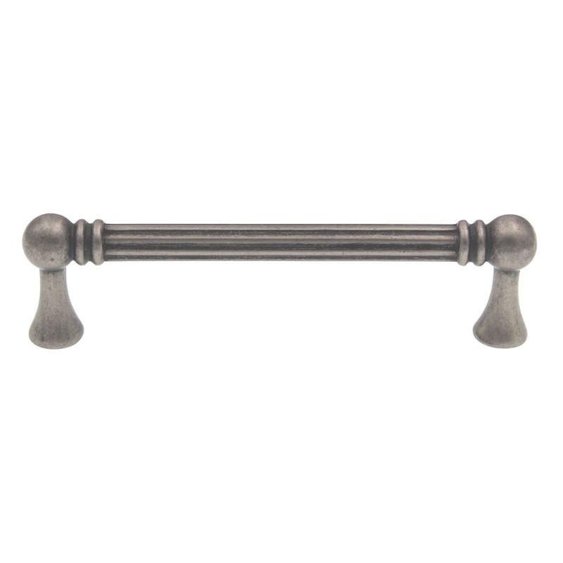 Amerock Vasari Antique Nickel 3 3/4 inch (96mm) CTC Cabinet Handle Pull BP24012AN