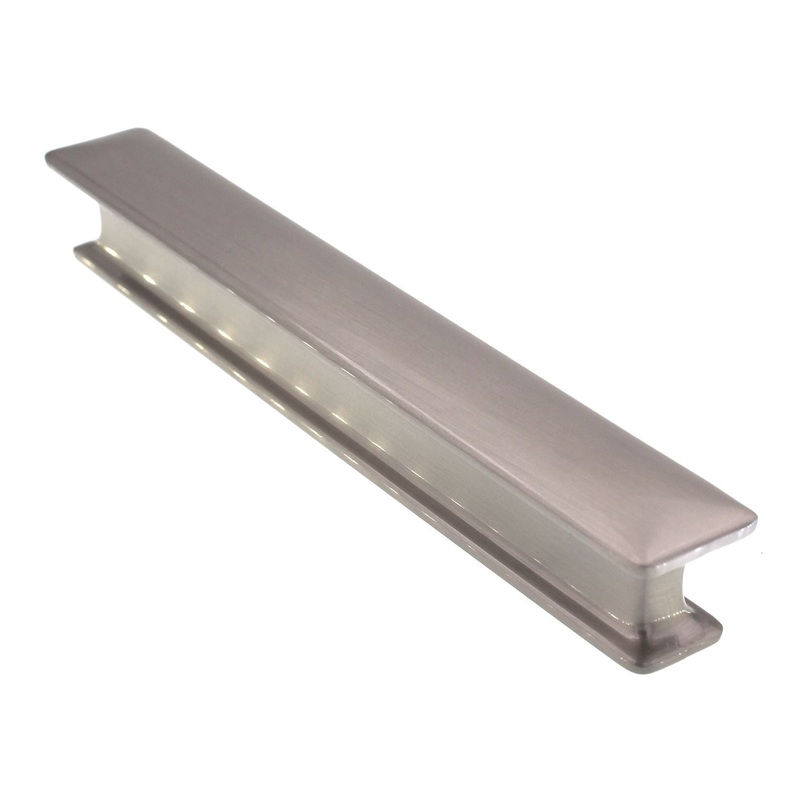 Atlas Alcott Rectangle Cabinet Bar Pull 5 (128mm) Ctr Brushed Nickel 324-BRN