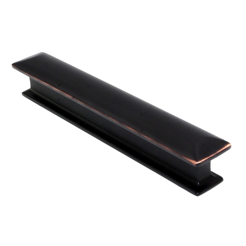 Atlas Alcott Rectangle Cabinet Bar Pull 5 (128mm) Ctr Venetian Bronze 349-VB