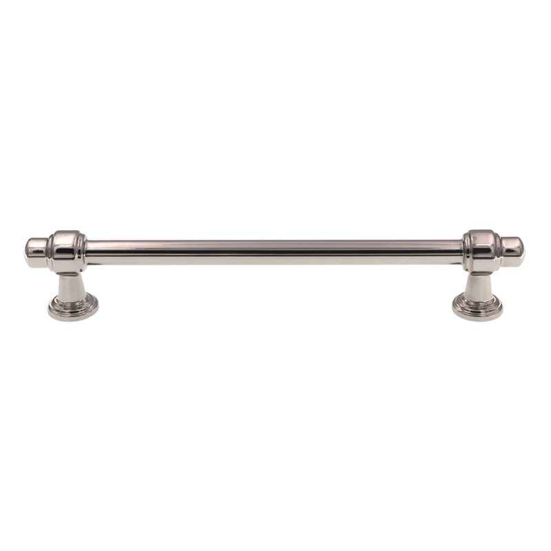 Atlas Bronte Cabinet Bar Pull 6 1/4 (160mm) Ctr Polished Nickel 315-PN