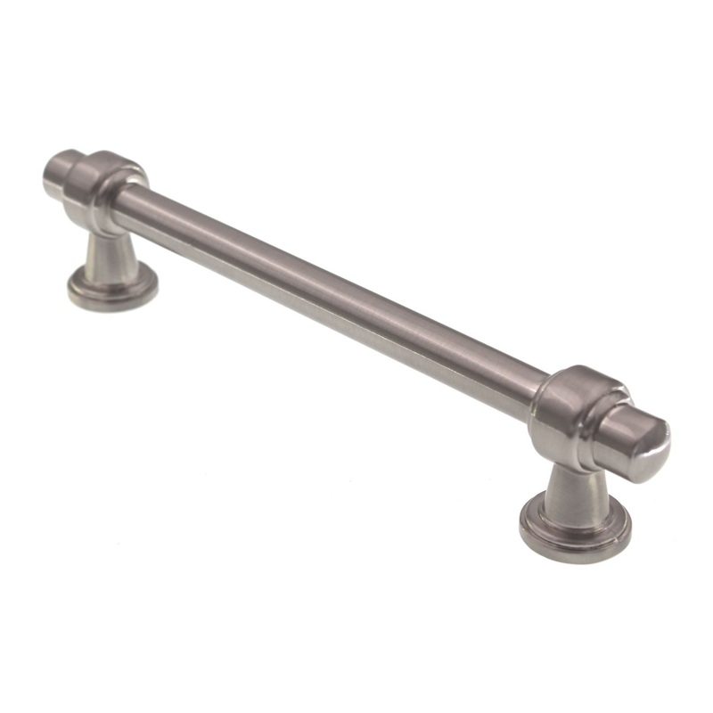 Atlas Browning Cabinet Bar Pull 6 1/4 (160mm) Ctr Brushed Nickel 352-BRN