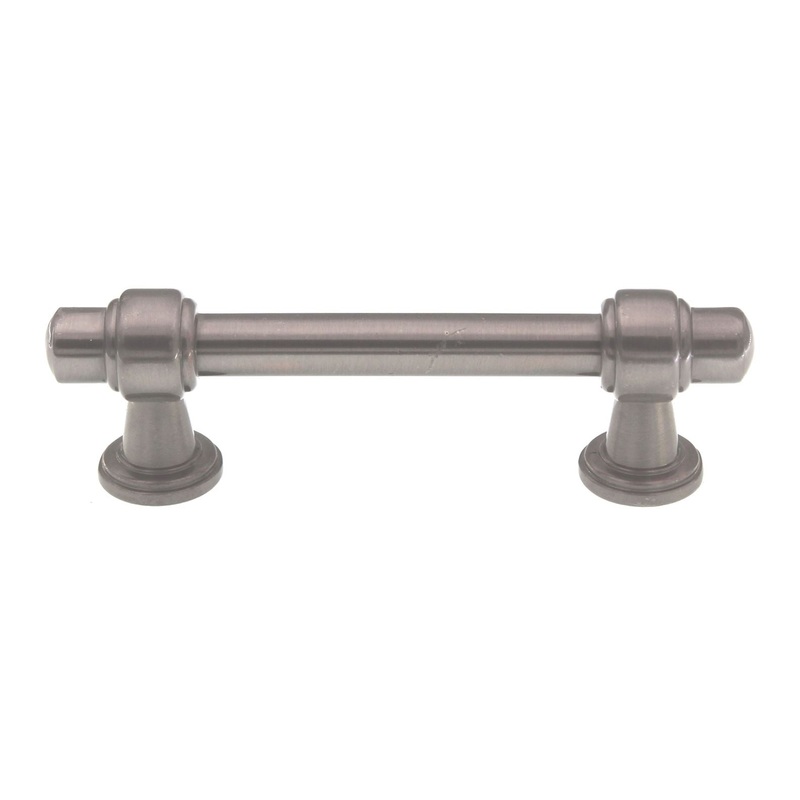 Atlas Homewares Bronte Cabinet Bar Pull 3 Ctr Brushed Nickel 314-BRN