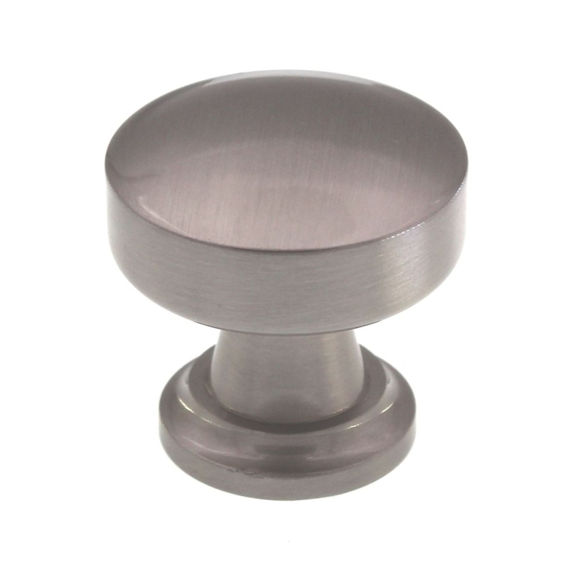 Atlas Homewares Browning 1 1/4 Round Cabinet Knob Brushed Nickel 325-BRN