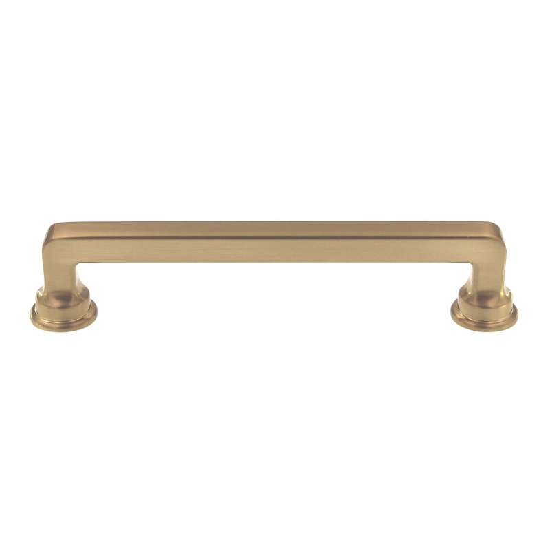 Atlas Homewares Oskar Cabinet Arch Pull 5 (128mm) Ctr Warm Brass A103-WB