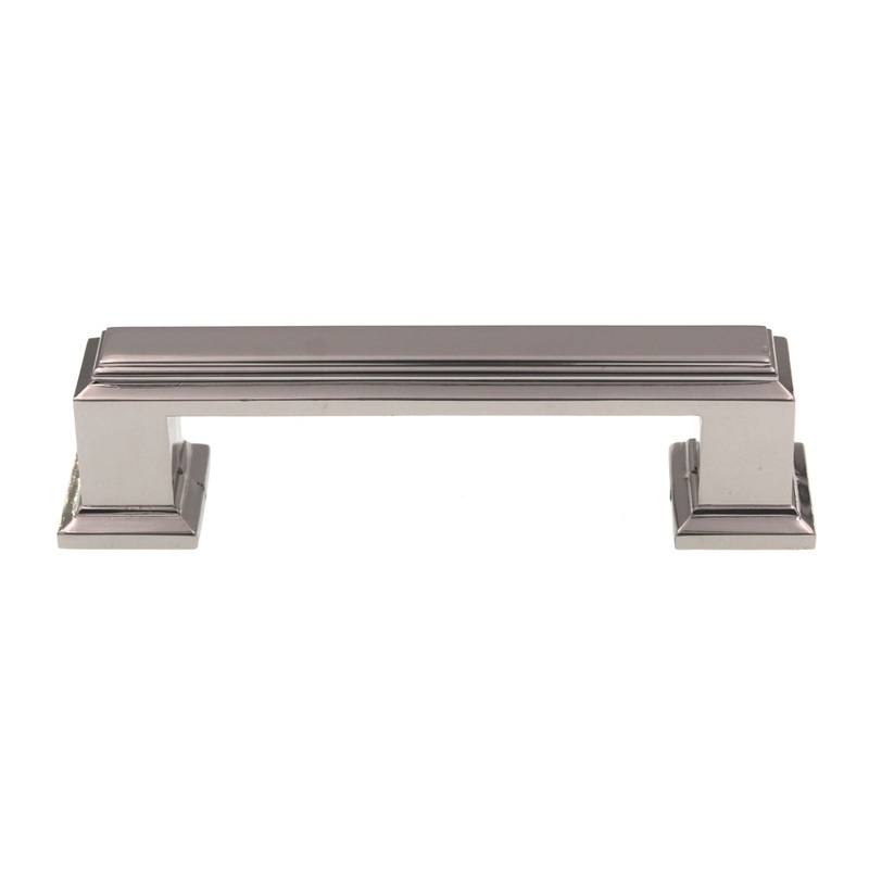 Atlas Homewares Sutton Place Cabinet Arch Pull 3 Ctr Polished Nickel 291-PN