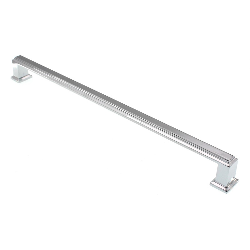 Atlas Sutton Place Cabinet Arch Pull 11 5/16 (288mm) Ctr Polished Chrome 337-CH