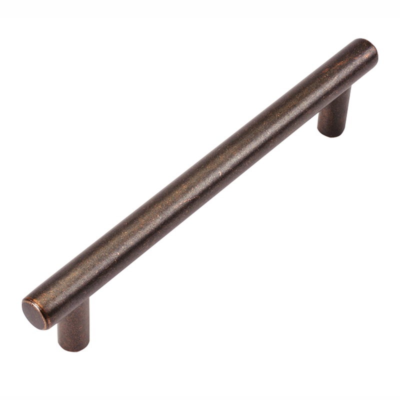 Hickory Metropolis 5 (128mm)cc Dark Antique Copper Cabinet Pull PA0225-DAC