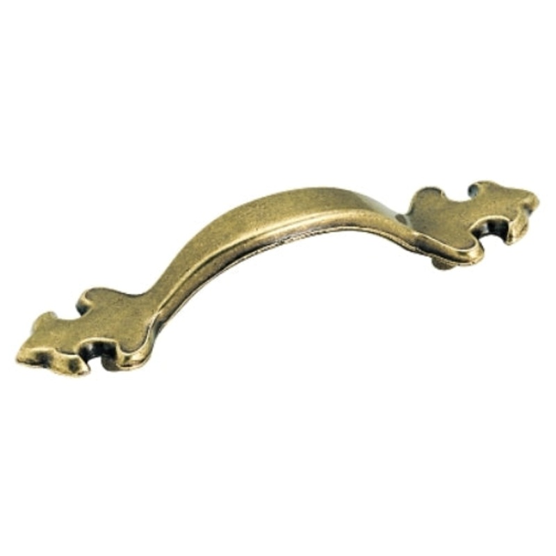 Amerock Allison BP3421-BB Burnished Brass 3cc Arch Cabinet Handle Pull