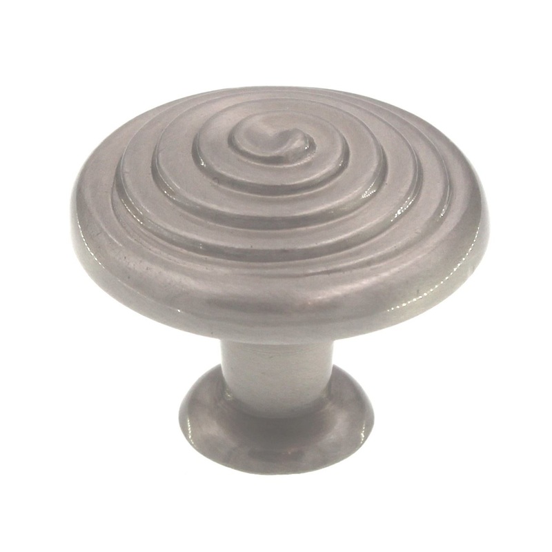 Amerock BP19252-G10 Satin Nickel Divinity 1 1/4 Spiral Cabinet Knob Pulls