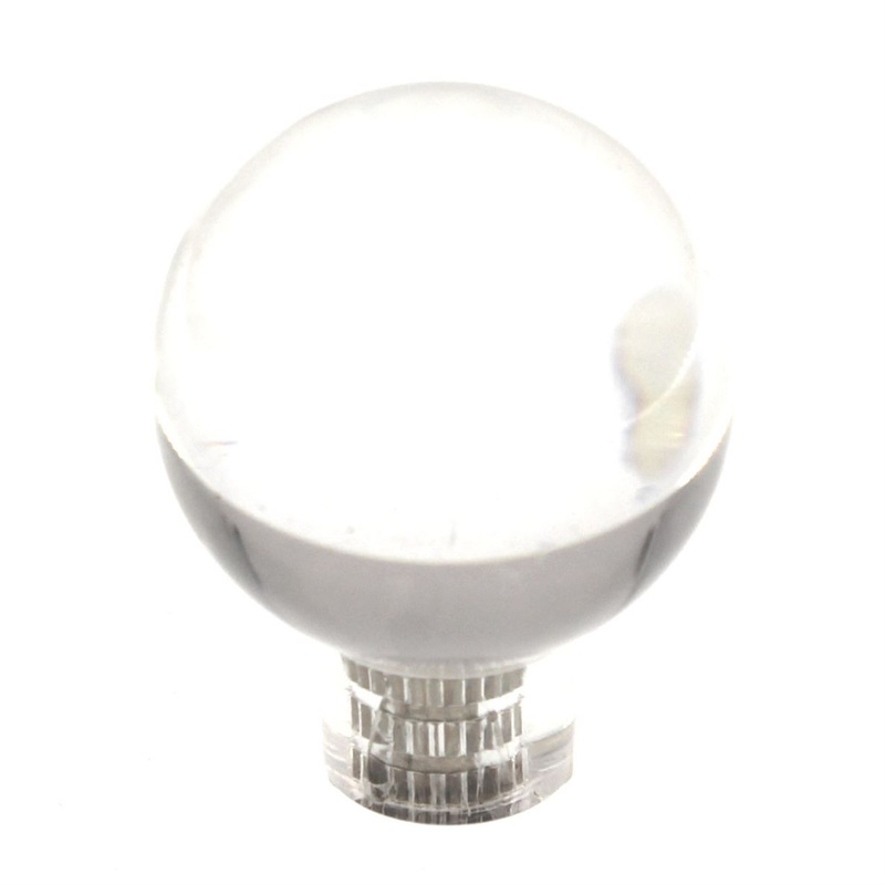 Amerock Designer Series 1 1/4 Round Ball Cabinet Knob Clear BP654-CL