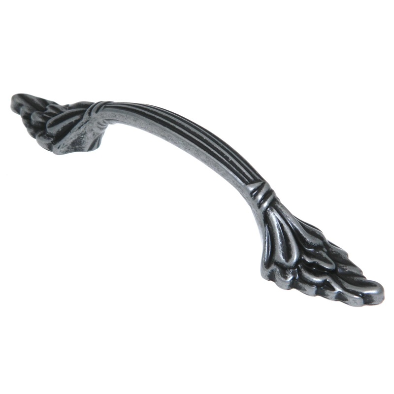 Amerock Natural Elegance Wrought Iron 3 Center to Center Cabinet Handle Pull BP1330WI