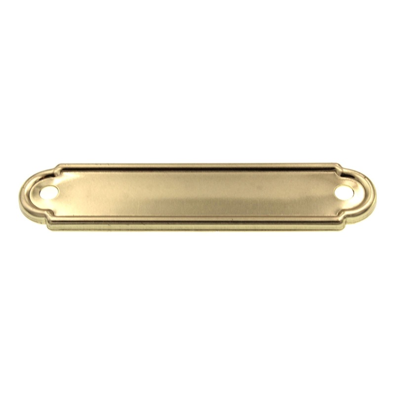 AmerockBP3442-3 Bright Brass 3cc Cabinet Handle Pull Backplate