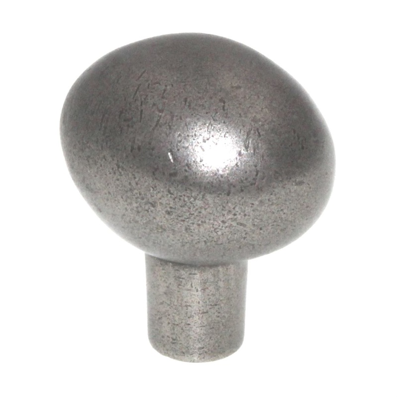 Top Knobs Aspen Large Egg Knob 1 7/16 Cabinet Knob Silicon Bronze Light M1530