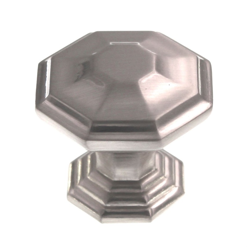 Top Knobs Chareau Chalet 1 1/2 Cabinet Knob Brushed Satin Nickel TK348BSN