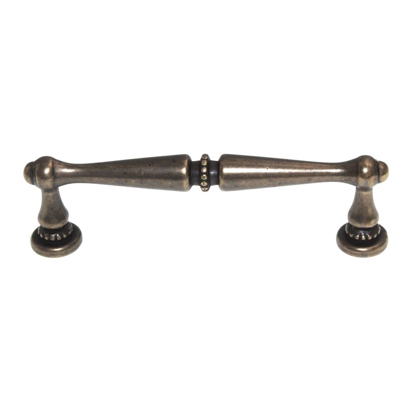 Top Knobs Edwardian Cabinet Bar Pull 3 3/4 (96mm) Ctr German Bronze M915