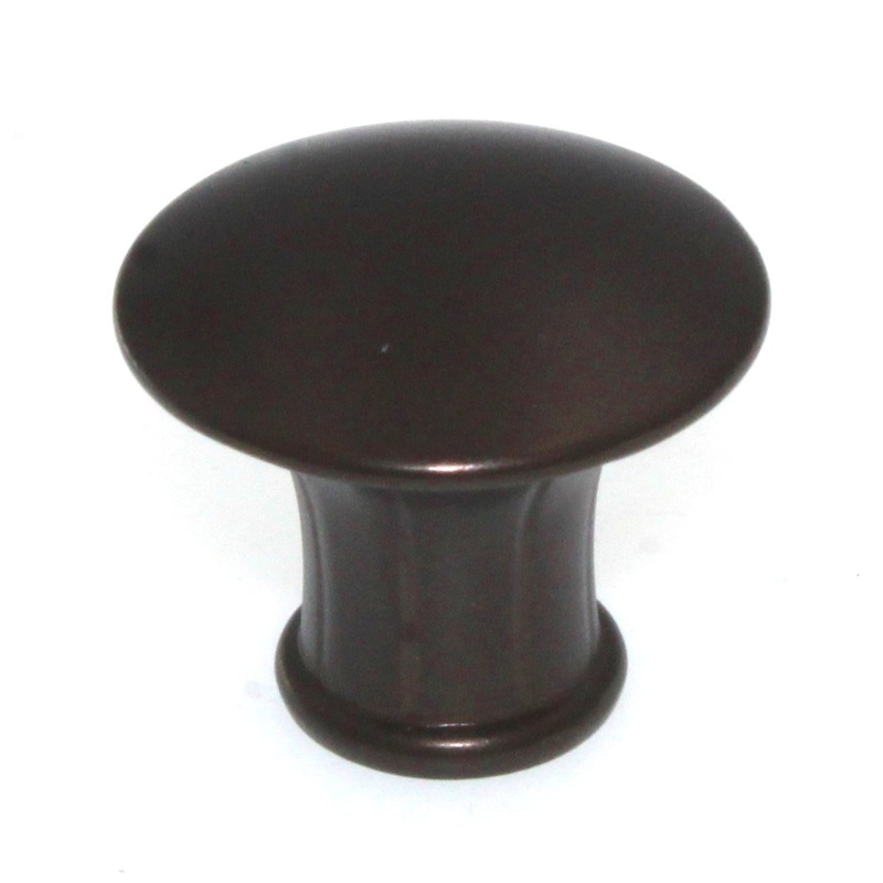 Top Knobs Edwardian Lund 1 1/4 Round Cabinet Knob Oil-Rubbed Bronze M913