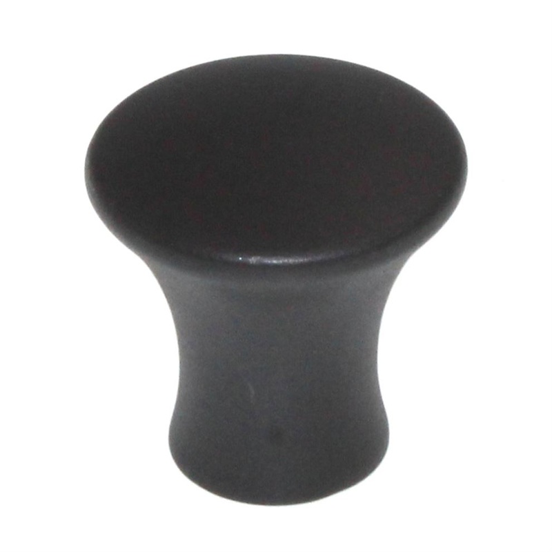 Top Knobs Mercer Oculus 7/8 Small Fluted Round Cabinet Knob Sable TK590SAB