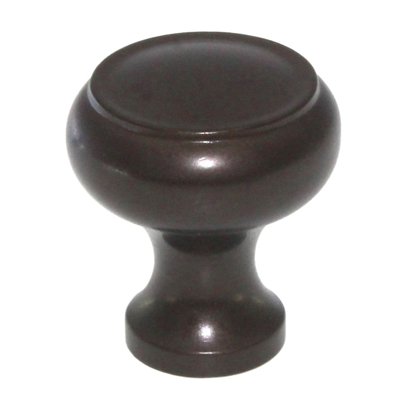 Top Knobs Normandy 1 1/8 Round Cabinet Knob Oil-Rubbed Bronze M773