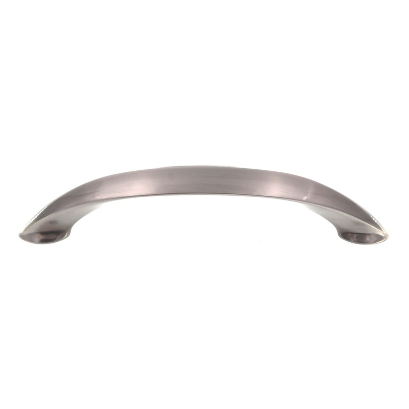 Top Knobs Nouveau New Haven Arch Pull 5 (128mm) Ctr Brushed Satin Nickel M518
