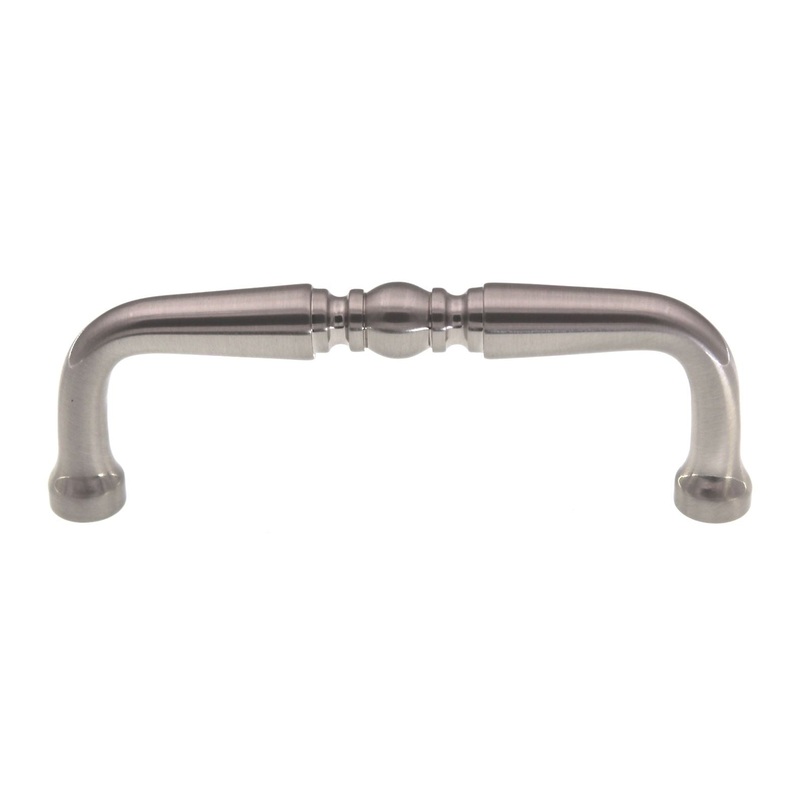 Top Knobs Somerset D Handle Cabinet Arch Pull 3 Ctr Brushed Satin Nickel M300