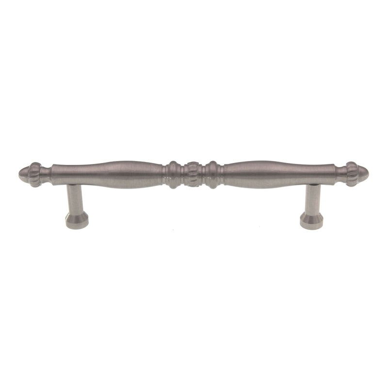 Top Knobs Somerset Melon Pull 3 3/4 (96mm) Ctr Brushed Satin Nickel M808-96