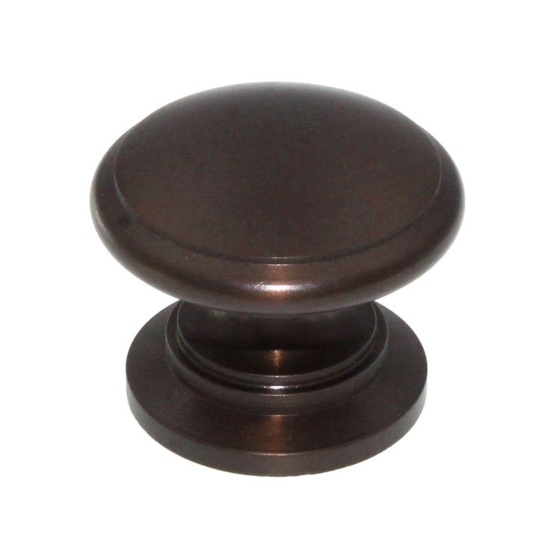 Top Knobs Somerset Ray 1 1/4 Mushroom Round Cabinet Knob Oil-Rubbed Bronze M752