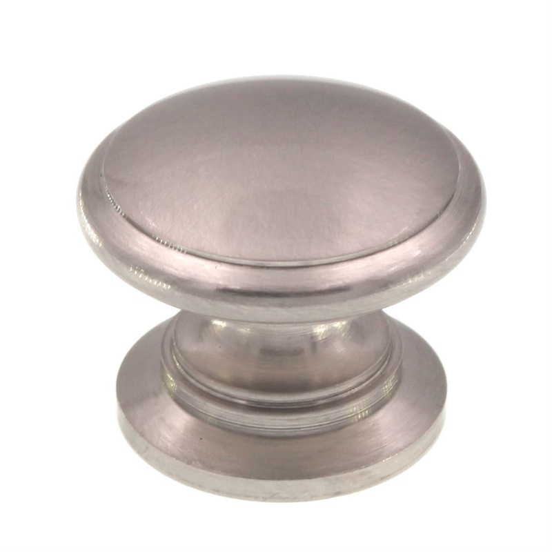 Top Knobs Somerset Ray 1 1/4 Round Cabinet Knob Brushed Satin Nickel M351