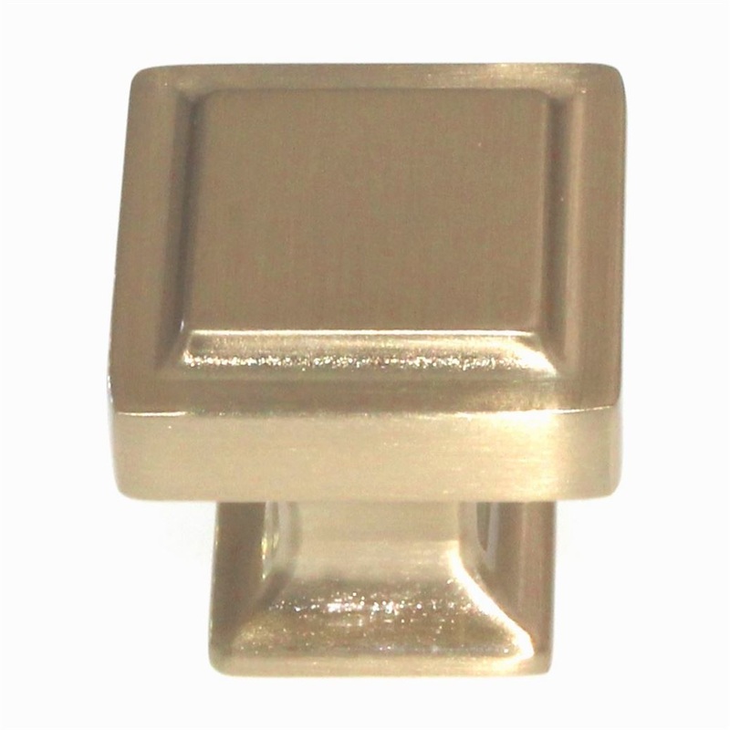 Top Knobs Transcend Ascendra 1 1/4 Square Cabinet Knob Honey Bronze TK702HB