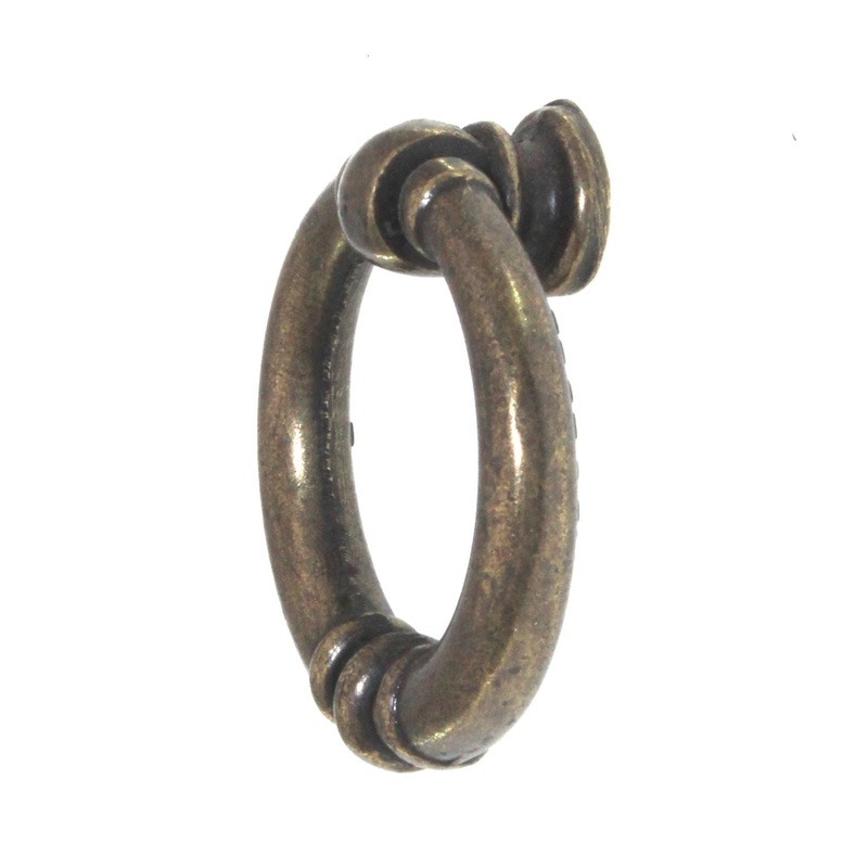 Top Knobs Tuscany Newton 1 5/8 Ring Pull Cabinet Knob German Bronze M175
