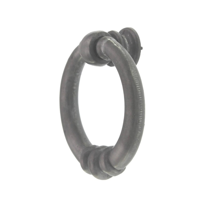 Top Knobs Tuscany Newton 1 5/8 Ring Pull Cabinet Knob Pewter Light M177