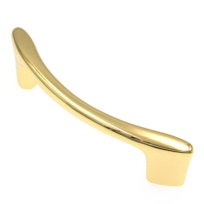 Amerock Allison BP3415-3 Bright Brass 2 3/4cc Arch Curved Cabinet Handle Pull
